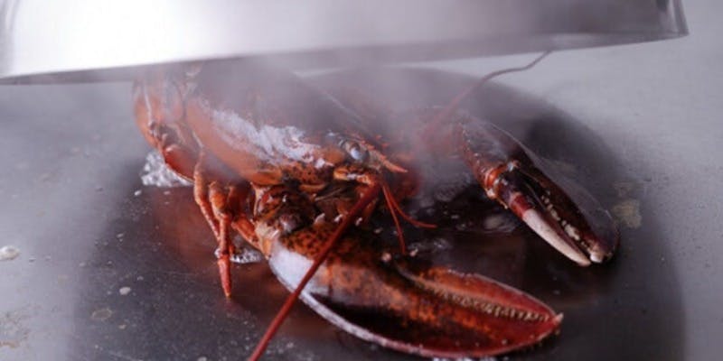 【活オマール海老と黒毛和牛のコース】活オマール海老、帆立貝、黒毛和牛（偶数）