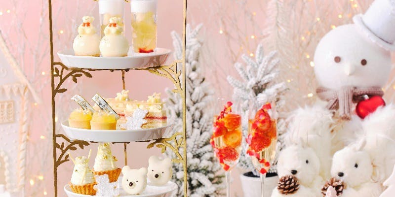 【3時間滞在】Xmasアフタヌーンティー 平日14：30入店限定＋ブランドティー含むティーフリー
