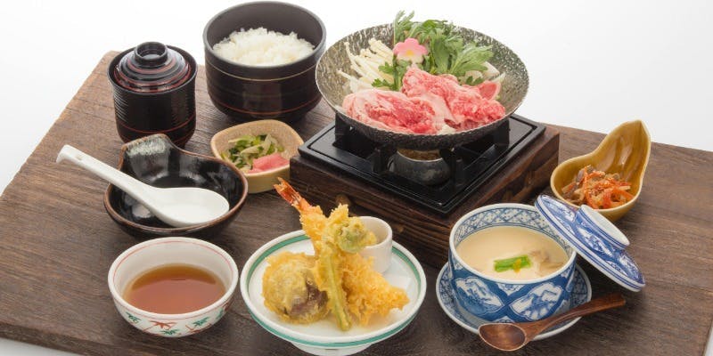 平日ランチ限定　牛すき焼き御膳