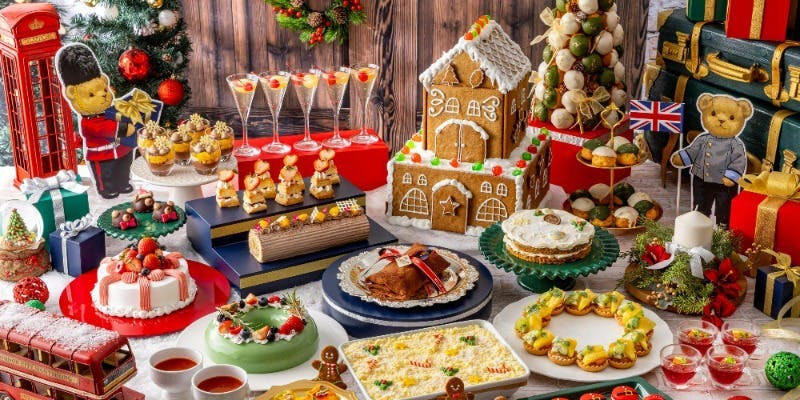 クリスマススイーツビュッフェ「Teddy Bear in London」