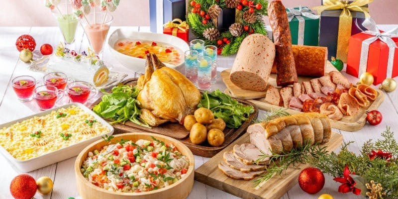 【Xmas2025】クリスマススペシャルランチ＆スイーツビュッフェ（12/24,25限定）
