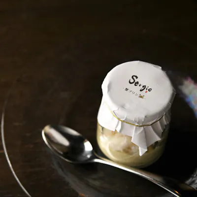 Sergio名物 「蟹プリン」