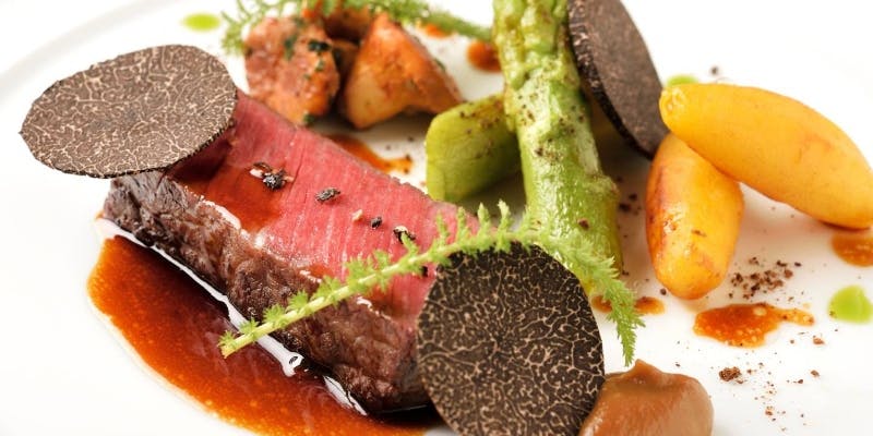 【メインディッシュが黒毛和牛】MENU DE LA FINESSE PLUS 全7品