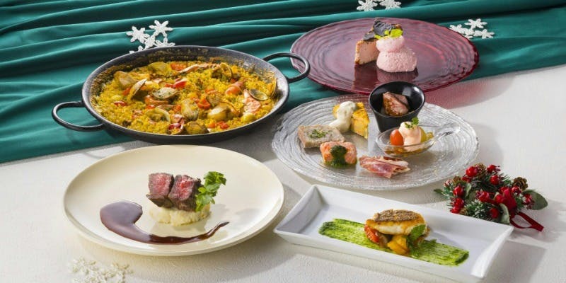 【Xmas2025】熊本県産赤牛、バスクチーズケーキ等　クリスマスコース  乾杯ドリンク付き