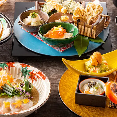 旬の食材が織り成す本格会席