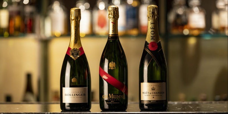 【Xmas2024】～Champagne Collection  Voyage La Champagne～　シャンパン3種　フリーフロー