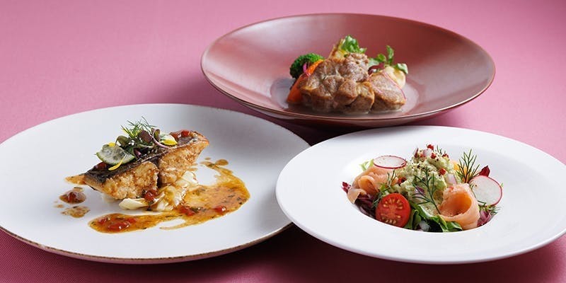 【ランチ】季節のランチセット全4品（11/11～）＋乾杯グラスロゼスパークリングワイン