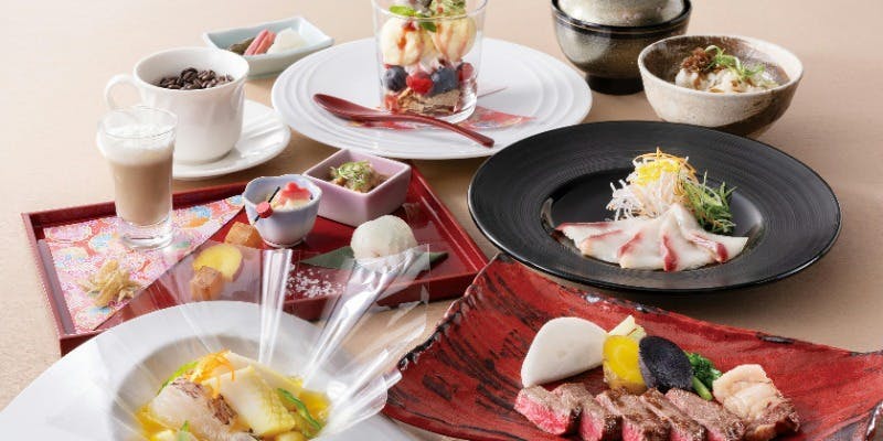 【季節ランチ 冬陽】季節替わりのランチコース 全6品＋特選黒毛和牛フィレ（70g）（12～2月）