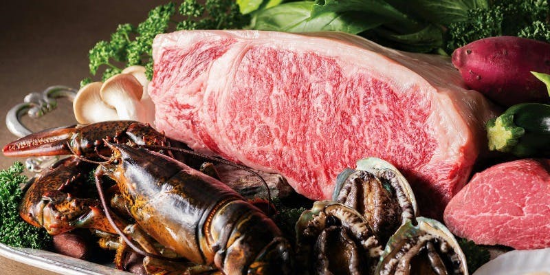 【Xmas2025】ノエル ステーキ・フォアグラ・オマール海老・蝦夷鮑など全9品＋神戸ビーフ