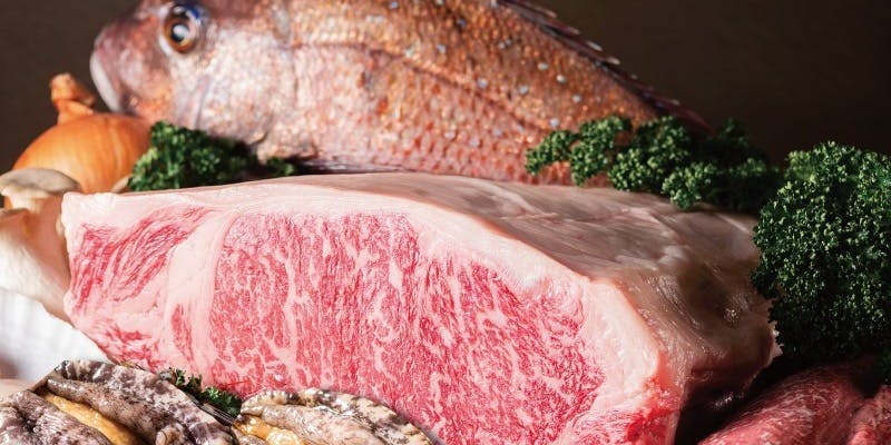 【Xmas2025】アンジュ　ステーキ・フォアグラ・真鯛・蝦夷鮑など全9品＋神戸ビーフ