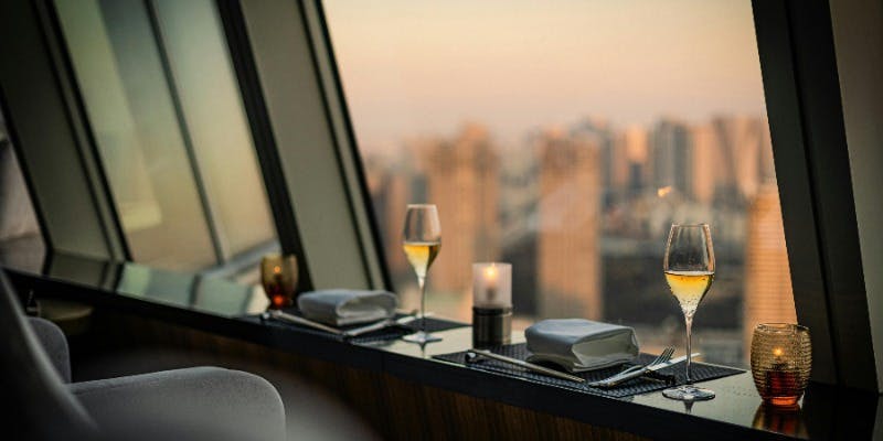 【Xmas2025】The Bar  クリスマスコース＋窓側席確 グラス ドンペリニョン付き（勝どき・豊洲方面）