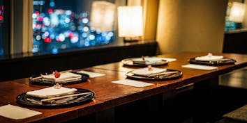【寿司「白藍」】窓側テーブル確約 江戸前握り八貫含むおまかせコース - XEX ATAGO GREEN HILLS