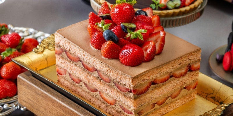 XEX ATAGO GREEN HILLS 【冬ブッフェ】苺×チョコレートのデザートと旬