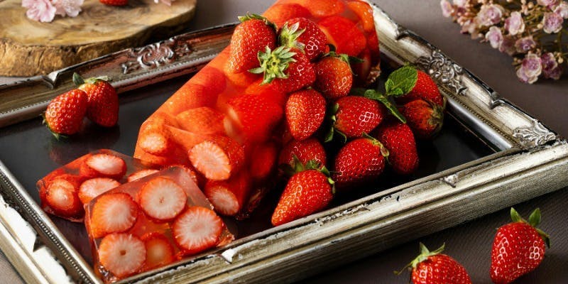 XEX ATAGO GREEN HILLS 【春ブッフェ】フレッシュ苺とストロベリー