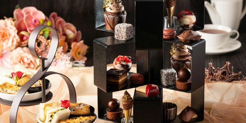 チョコレートアフタヌーンティー～Happy Wedding～＋ソフトドリンク90分フリーフロー（平日プラン）