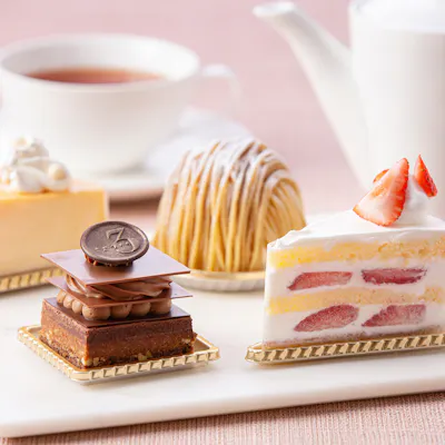 こだわりのケーキセット