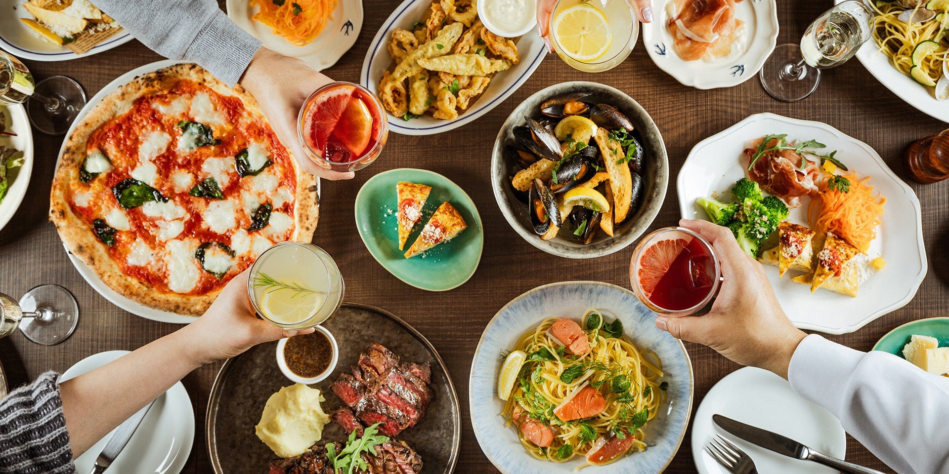 PIZZA SALVATORE CUOMO 伏見 【カジュアル】人気No.1ピッツァ、前菜4種