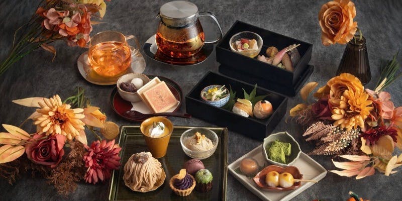 桜鶴苑 【1日3組限定】特製季節のアフタヌーンティー＋2時間のカフェ