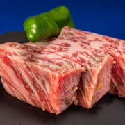 黒毛和牛のステーキ