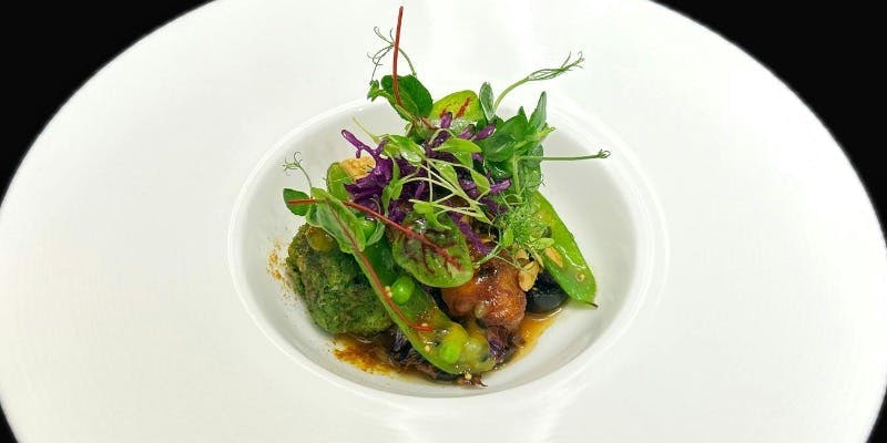  一休限定【ランチコース B】全8品＋アニヴァーサリープラン 乾杯酒、メッセージプレート、小菓子お土産