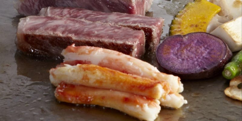 お正月限定【特選ステーキ＆タラバ蟹コース】（特選黒毛和牛フィレ）