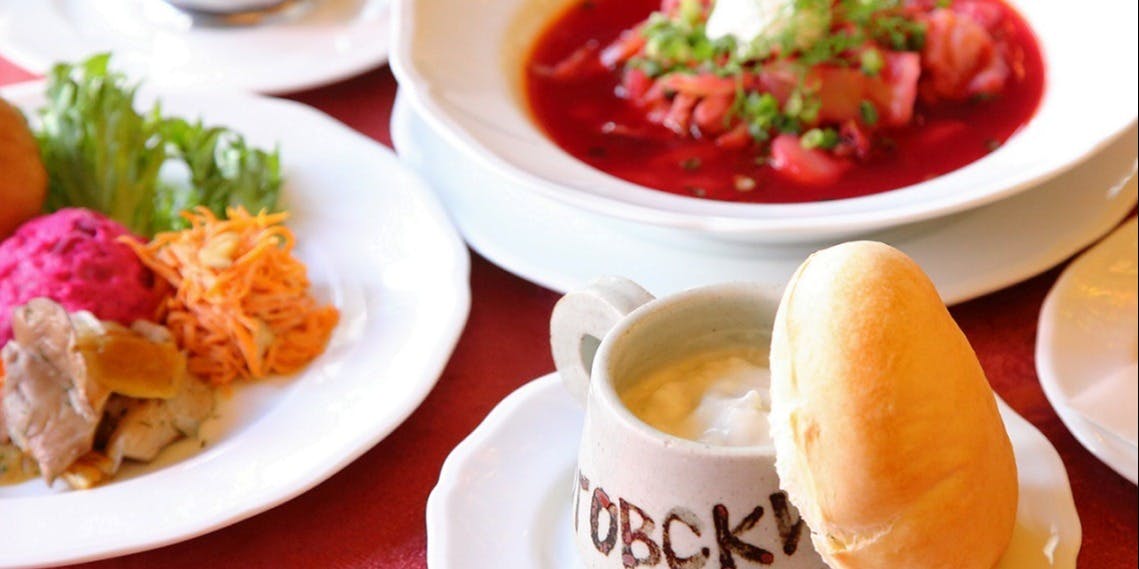 ビ*オ様 Moritz Rogovsky 新品【76000円】　パープル フラン 単品メニュー|ロシア料理レストラン ロゴスキー<公式>|銀座