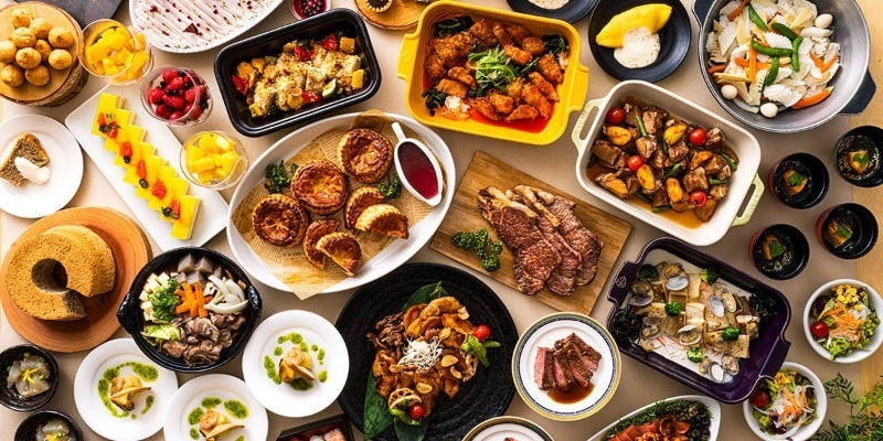 【土日祝ランチ/90分制】料理＆デザート食べ放題＋ソフトドリンク飲み放題（2026年1月13日～3月30日）