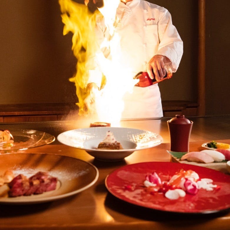 日本料理 さくら 鉄板焼きカウンター さくら てっぱんやき ヒルトン東京お台場 鉄板焼 一休 Comレストラン