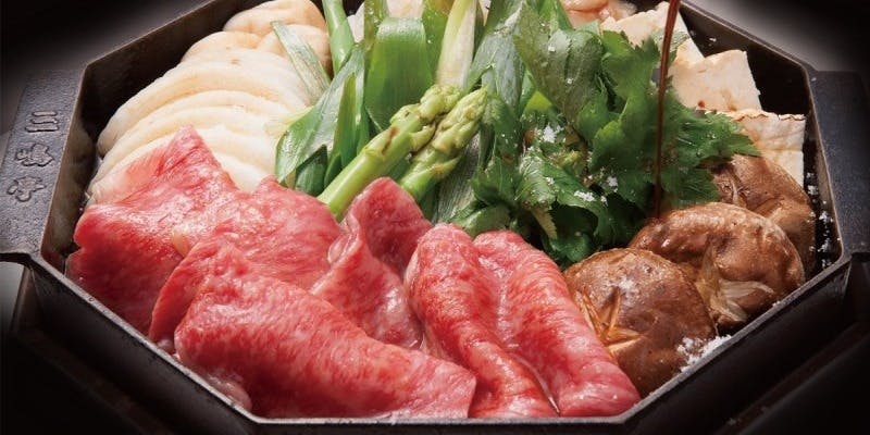 【京都美食めぐり（春）2025】特別 昼すき焼コース