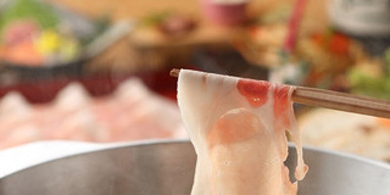 【食べ放題×飲み放題】【お試し松阪牛付き】松阪ポークしゃぶしゃぶ食べ放題（土・日・祝の1日3組限定）