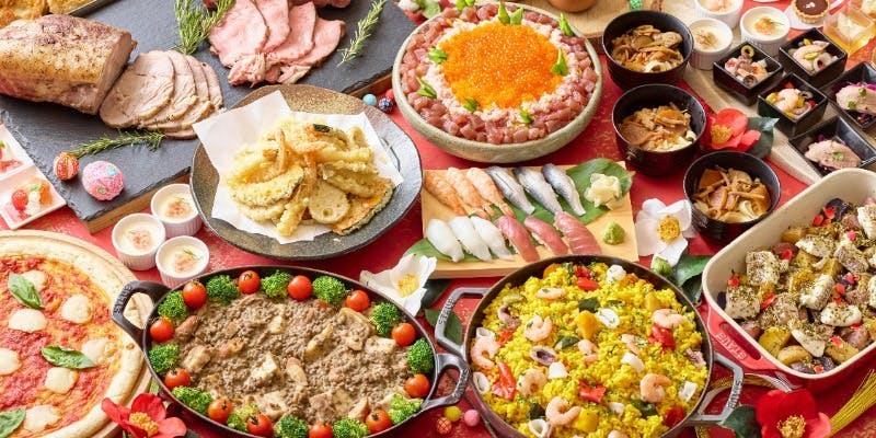 【年末年始】ヨーロッパの煌びやかさを感じるランチブッフェ ＜平日＞
