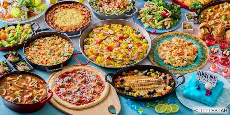 地中海フェア～豊かな海の恵みと魅惑の苺スイーツ～ランチブッフェ ＜平日＞