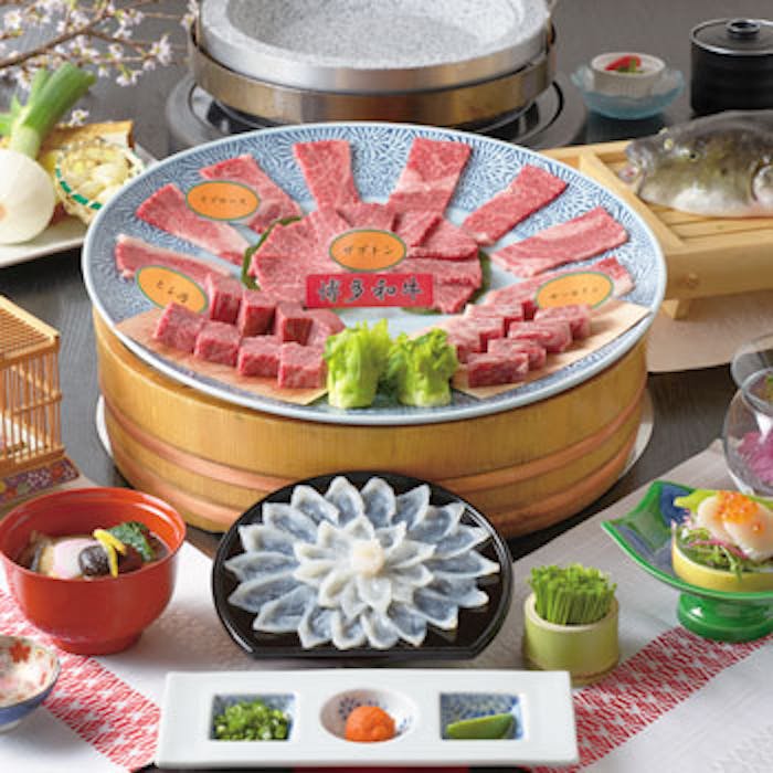 博多石焼 大阪屋 創業90周年特別コース 特選博多和牛ザブトン サーロイン リブロース ヒレ肉など全8品 個室確約 ディナー プラン メニュー 一休 Comレストラン 博多石焼 大阪屋 創業90周年特別コース 特選博多和牛ザブトン サーロイン リブロース ヒレ肉など全8品 個室確約 ディナー プラン メニュー 一休 Comレストラン