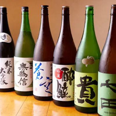 料理に合わせた日本酒を日替わりでご用意