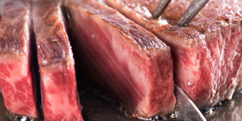 【松阪牛コース 紅葉】鉄板焼ステーキのメイン、伊勢海老など全8品