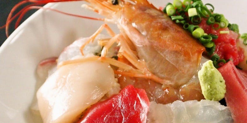 【海鮮ちらし寿司御膳】海の幸をたっぷり盛り込んだお昼限定のお膳料理