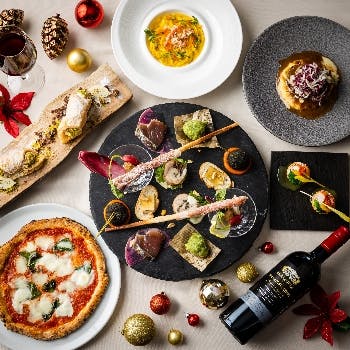 クリスマス ディナー Salvatore Cuomo Bar 千里中央 Okaimonoモール レストラン