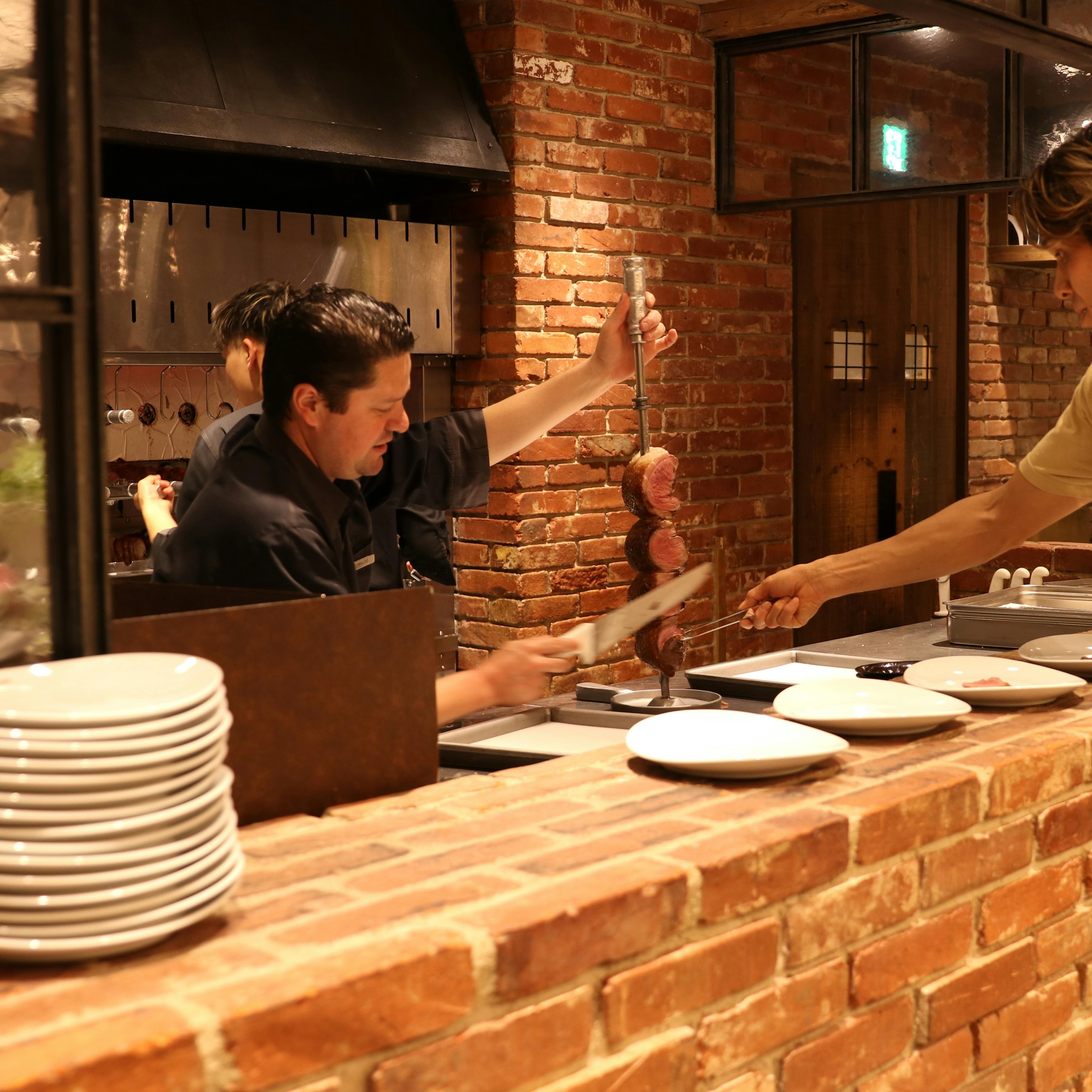 バルバッコア 渋谷店 平日シュラスコランチ シュラスコ6種 サラダ デザートなど 1 5時間飲み放題 平日 90分制 ランチ プラン メニュー 一休 Comレストラン