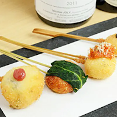 和と西洋を融合した新感覚の串揚げ
