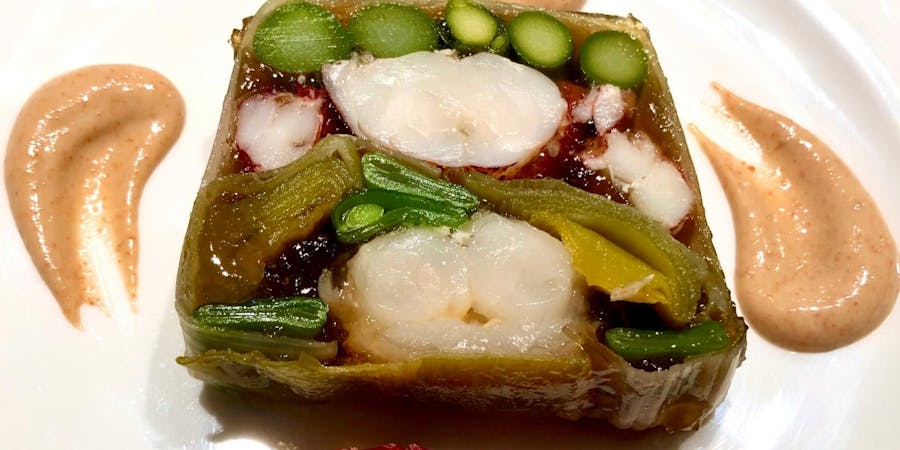 L Essor Menu Degustation オマール海老 キンキ ブルターニュ産仔牛を含んだ全6品 ディナー プラン メニュー 一休 Comレストラン