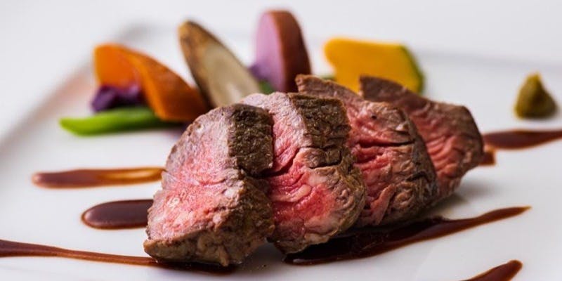 【冬のハーフブッフェ ランチ】国産牛フィレステーキ（11/1～2/24）