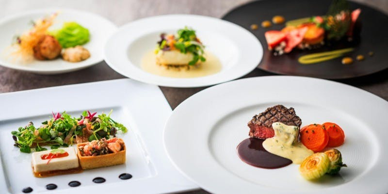 冬のディナーコース【江の島 】季節の食材を使用した、彩り豊かなフルコース（11/1～2/24）