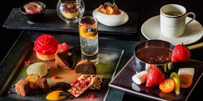 カカオと旅するアフタヌーンティー（平日滞在時間無制限）