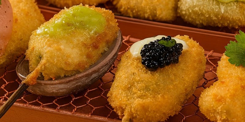 【Xmas2025】和牛フィレ、キャビア、ウニ、アワビなど品串15本＋ボトル