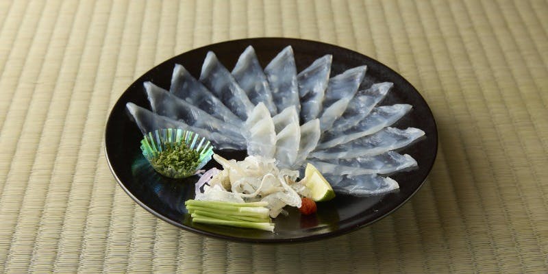 【ふく会席月波】ふく薄造り・ちり小鍋など 全10品