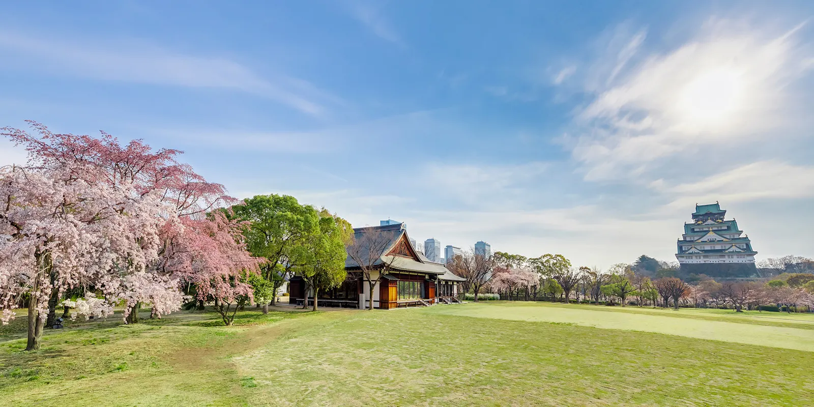 大阪迎賓館の庭園