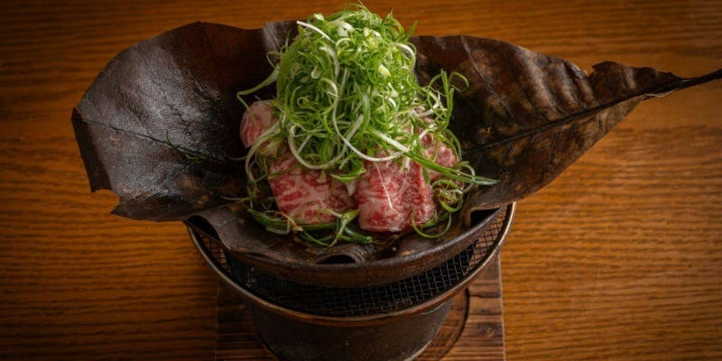 師走のコース「冬あたたか」黒毛和牛朴葉味噌焼きプラン