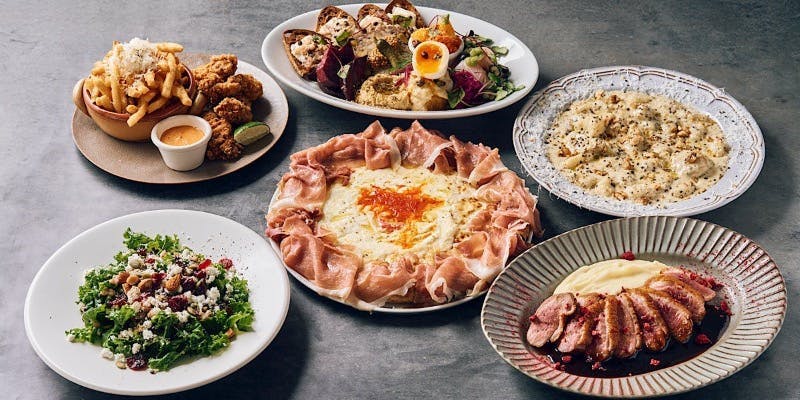 【忘年・新年会プラン】GARDEN HOUSEの大皿スタンダードコース＋120分飲み放題（L.O.90分）