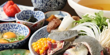 【すっぽんコース】唐揚げ・鍋・〆の雑炊まですっぽん尽くし全4品 - 鰻割烹 丸文
