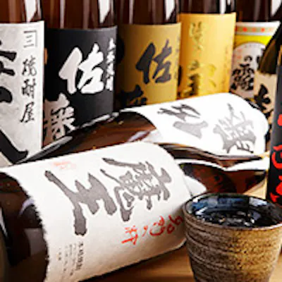 焼酎・ワインなど豊富な取り揃え